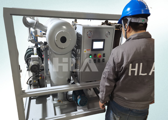 1800-18000 L/h กระแส PLC ระบบกรองน้ํามันแปลงแบบอัตโนมัติเต็มเพื่อการทําความสะอาดที่ดีที่สุด