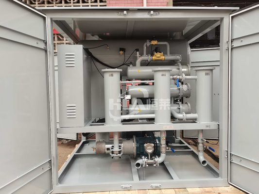 การทําความสะอาดน้ํามันที่ 0.3 MPa ความดันด้วยเครื่องทําความสะอาดน้ํามันและการทําความสะอาด