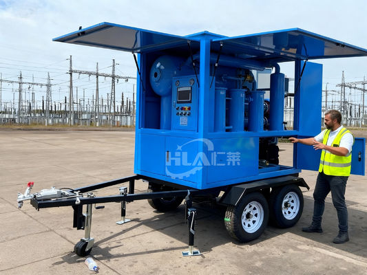 อุปกรณ์ทำความสะอาดน้ำมันเคลื่อนที่ขนาดกะทัดรัดและทนทาน ≤0.4 Mpa ระดับสุญญากาศ -0.06～-0.099 Mpa