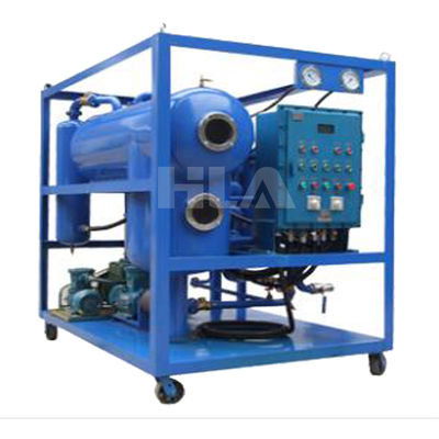 อุปกรณ์ทำความสะอาดน้ำมันเคลื่อนที่ขนาดกะทัดรัดและทนทาน ≤0.4 Mpa ระดับสุญญากาศ -0.06～-0.099 Mpa