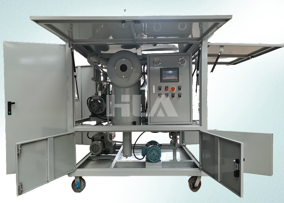 1800 L/h-18000 L/h การฟื้นฟูน้ํามันแปลงกระบวนการที่มีความสะอาดระดับ 6 NAS เทคโนโลยีที่ก้าวหน้า