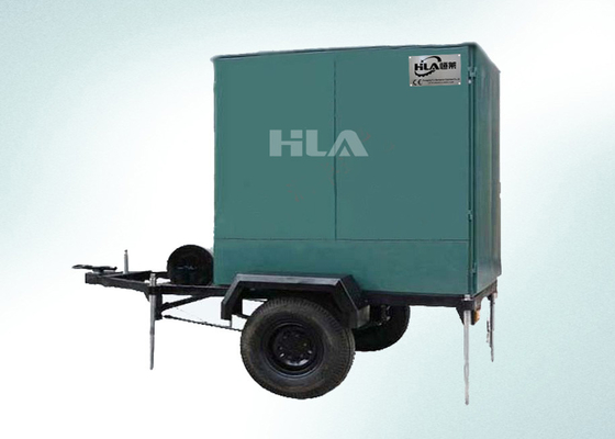 หม้อแปลงน้ำมันแบบเคลื่อนย้ายได้ 6000 L / hour Flow Rate