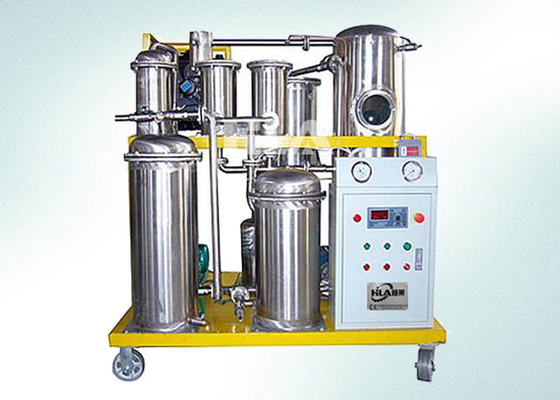 ฟอสเฟต Ester Vacuum Dehydration Unit การกรองน้ำมันจากเรือ 3000 L / hour