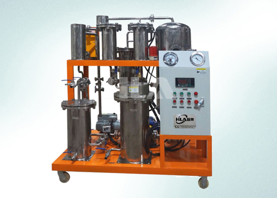 PLC ปานล์ควบคุมอัตโนมัติ เครื่องชําระน้ํามันอาหารสําหรับการทํางานด้วยมืออัตโนมัติและตามคําขอของลูกค้า